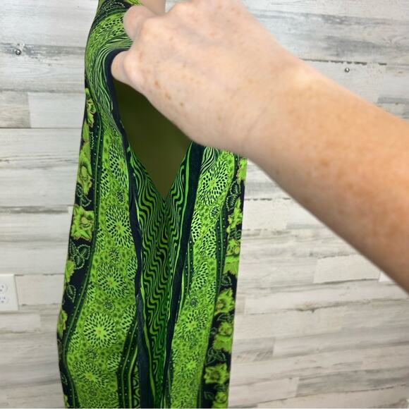 Unbranded Free Size Floral Cotton Kaftan One Size Fits Most Standard Asian - Picture 3 of 6